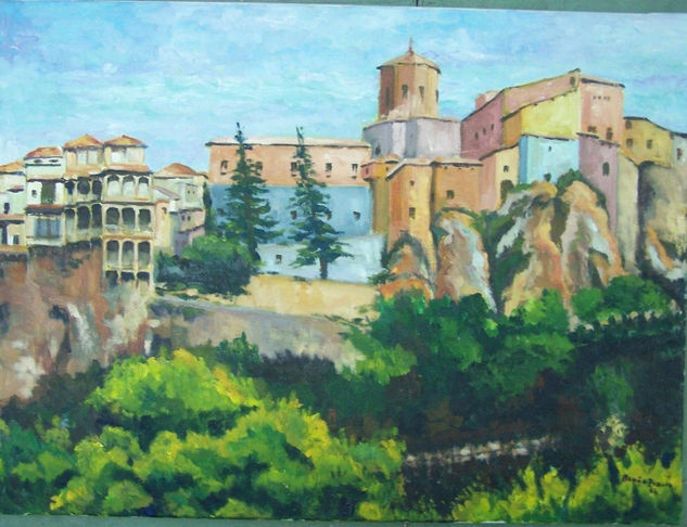 Cuenca Óleo Lienzo Paisaje