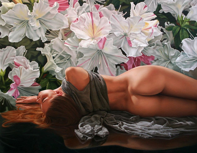 En el jardin Oil Canvas Nude Paintings