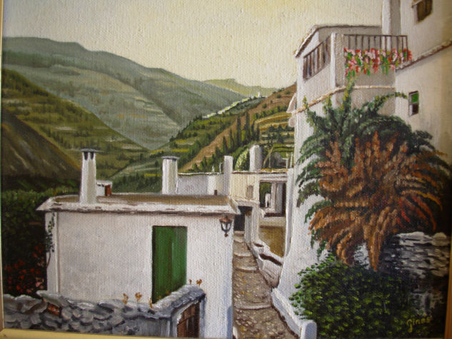 Pampaneira Oil Canvas Landscaping