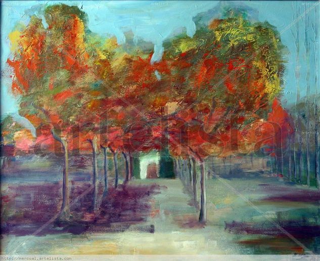 Arboleda Oil Canvas Landscaping