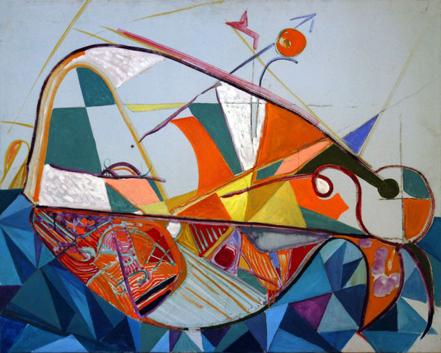 Ballena Llena Oil Canvas Others