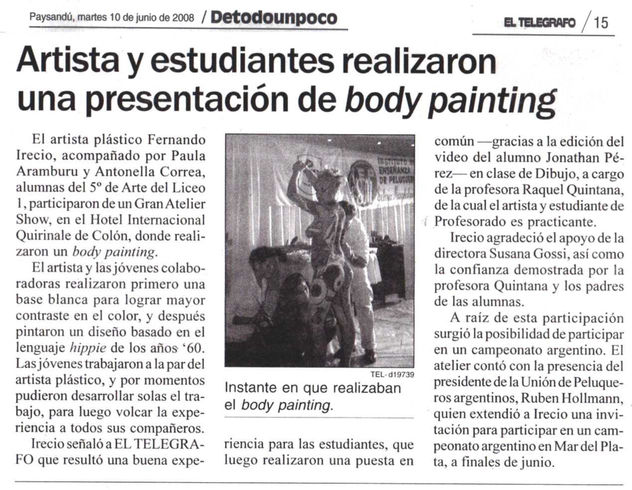 BODY PAINTING
