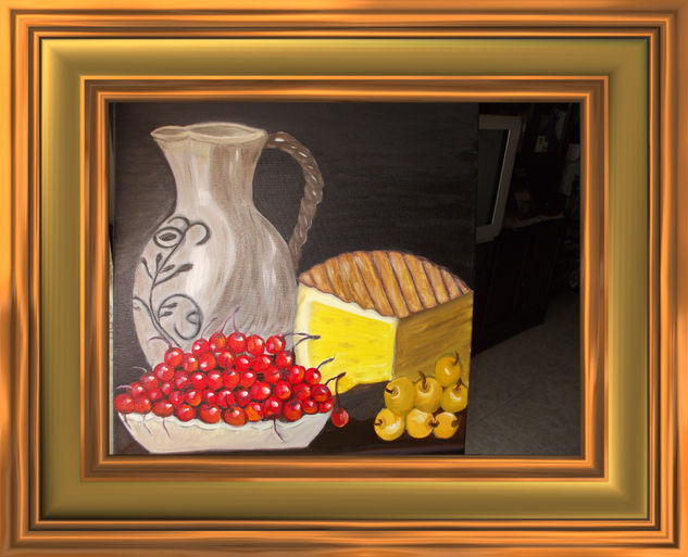 el queso Oil Canvas Landscaping