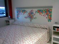 Cabecero decorado