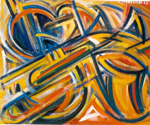 Jazz (serie) Oil Canvas Landscaping