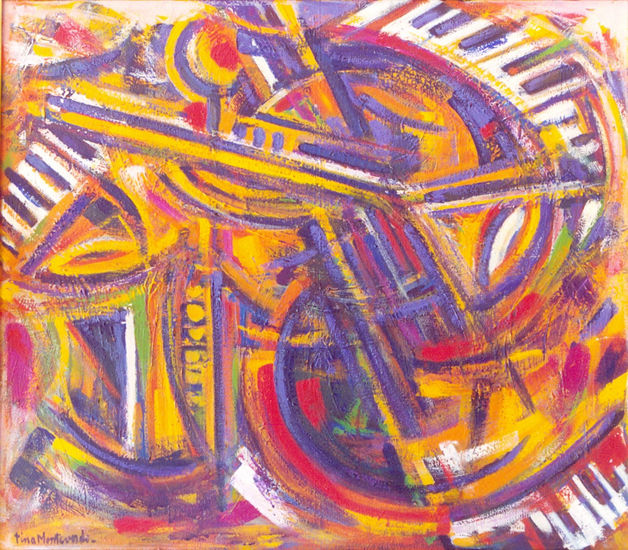 Jazz (serie) Oil Canvas Landscaping