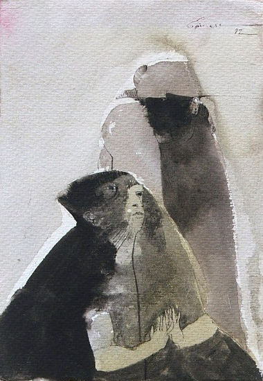 PAREJA # 2 Watercolour Paper Others