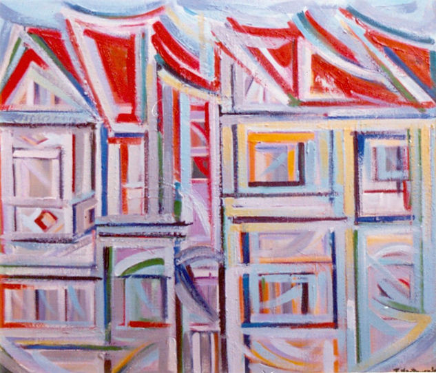 Las Casas (serie) Oil Canvas Landscaping