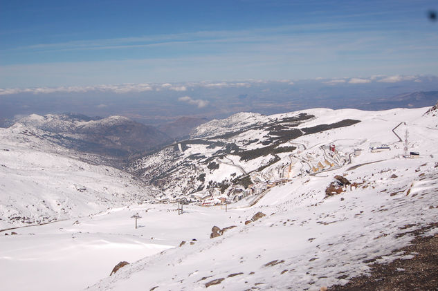 Lagos de nieve. 