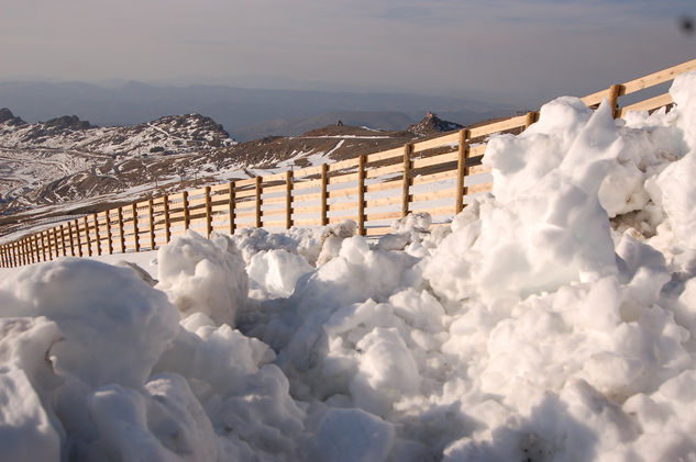 Parada de nieve 