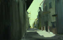 Calle en obras