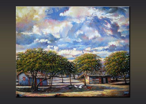 paisaje Oil Canvas Landscaping