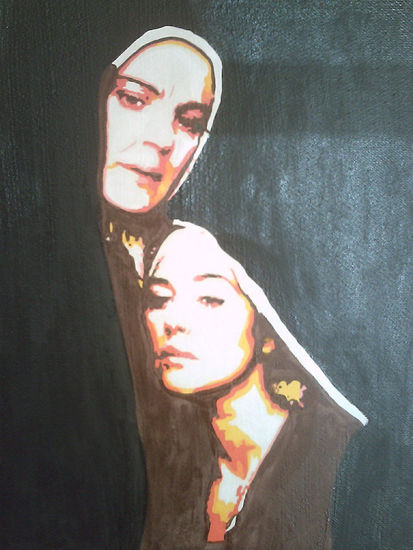 Maria y Maria Magdalena Óleo Otros Retrato