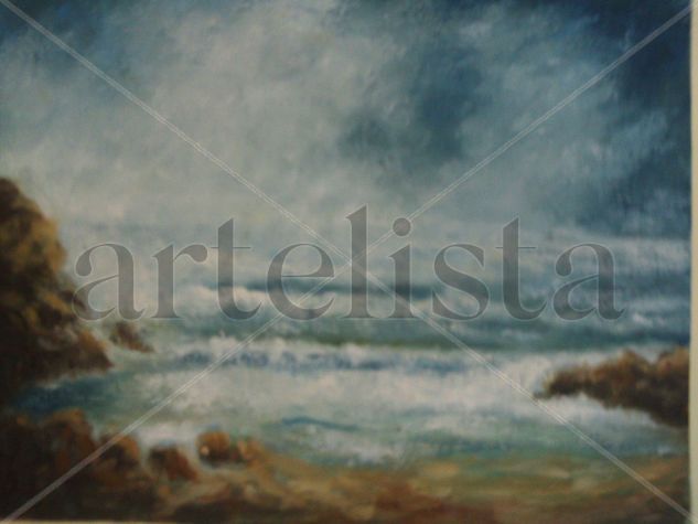 cala Oil Canvas Marine Painting