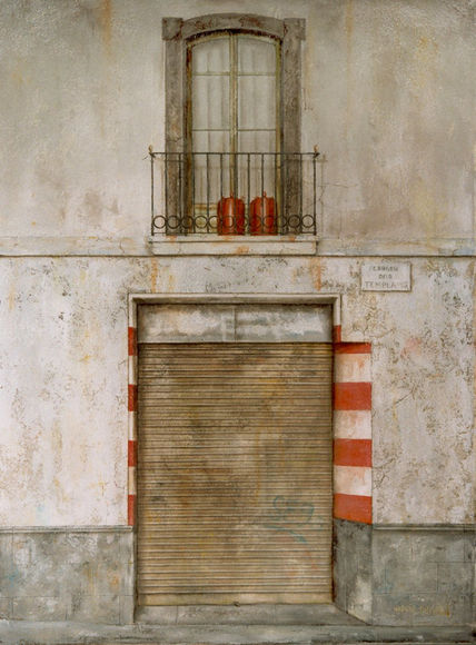 El antiguo garaje.