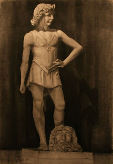 Dibujo Facultad Charcoal