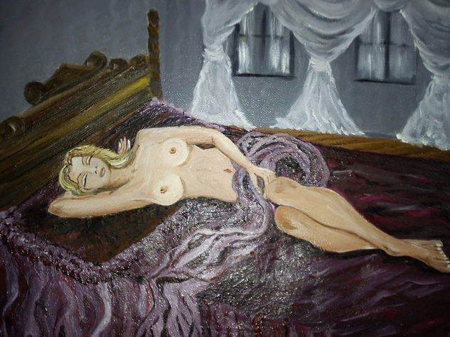 Durmiendo Oil Canvas Nude Paintings