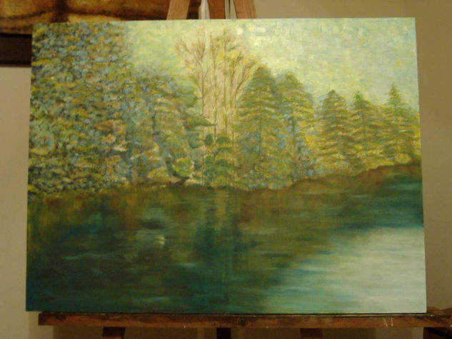 paisaje Oil Panel Landscaping