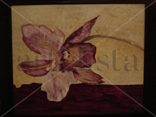 flor Oil Panel Floral Painting