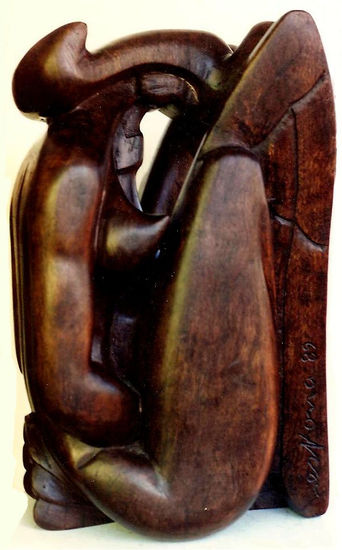 Leda y el Cisne-Santuario de Amor Bronce Figurativa