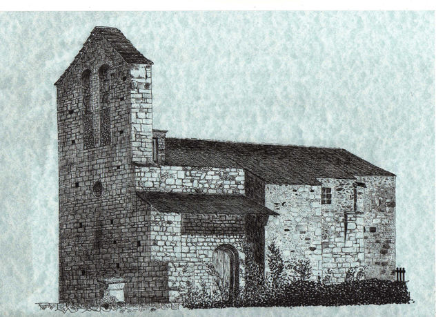 esglesia romànica de san iscle i santa victoria-Sanavstre (Cerdanya)