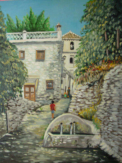 Fuente agria Oil Canvas Landscaping