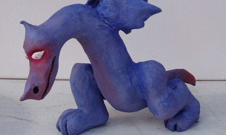 Dragones de cerámica