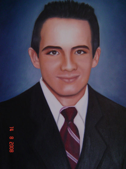 amigo 2 Óleo Lienzo Retrato