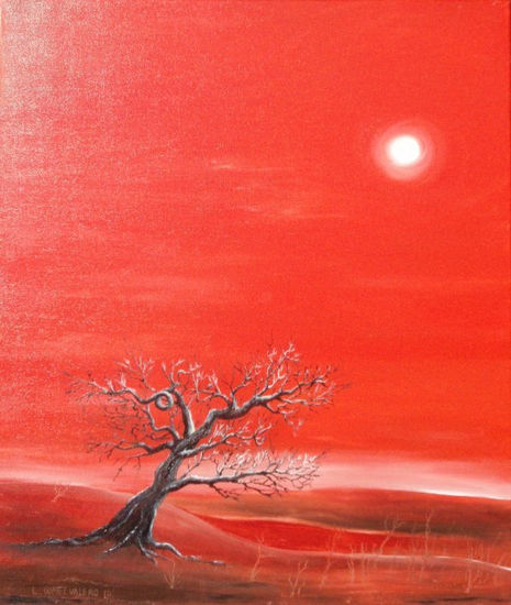 Sol naciente Oil Canvas Landscaping