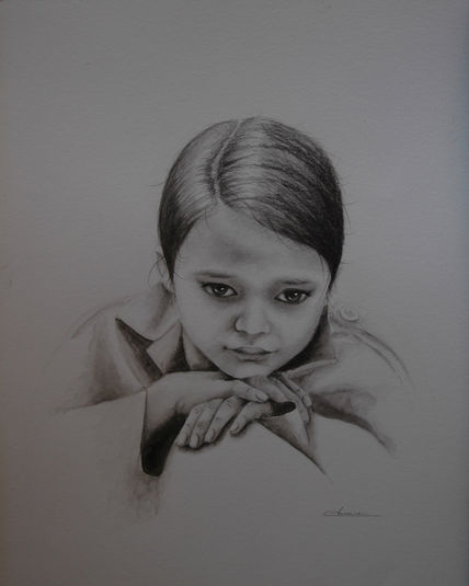 Mirada en blanco y...