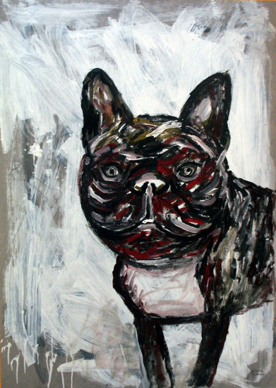 Perro Oil Others Figure Painting