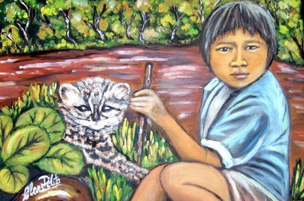 "Niño guaraní...