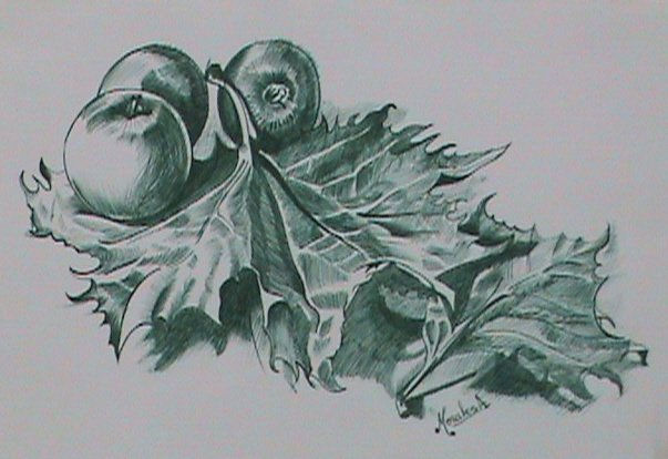 manzanas Tinta