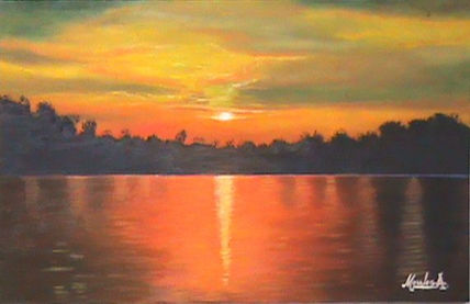 Atardecer en el...