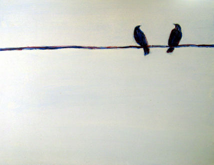 Pájaros en la cabeza.