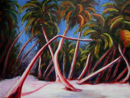Palmeras en la playa