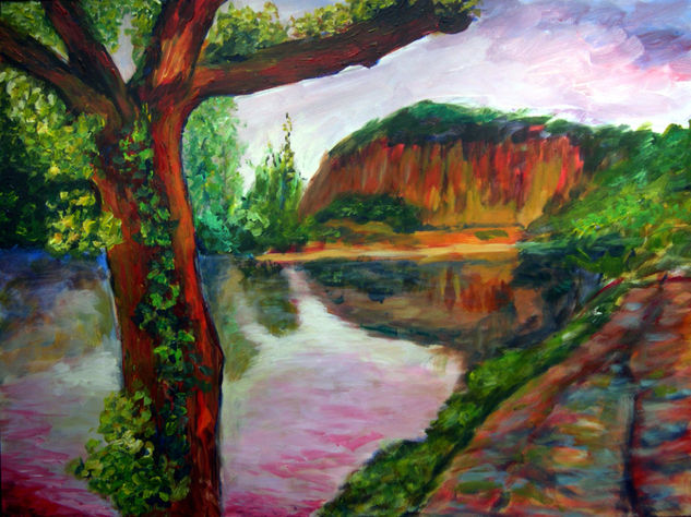 Ribera del Duratón Acrylic Others Landscaping