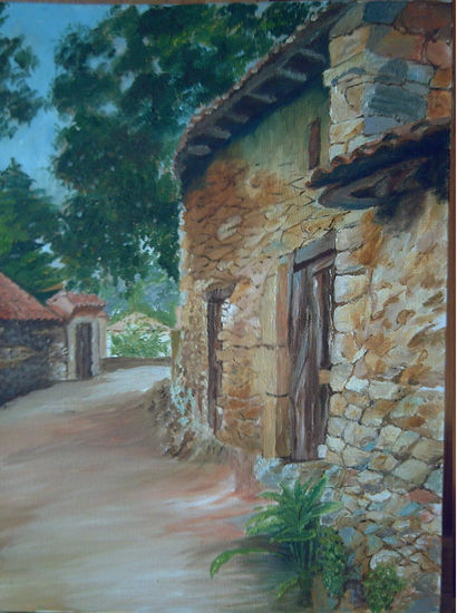 rincon rustico Oil Canvas Landscaping