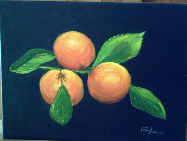 naranjas Oil Canvas Landscaping