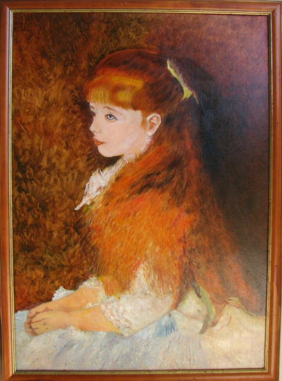 Estudio Renoir Oil Canvas Portrait