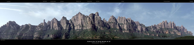 Panorámica de Montserrat Nature Color (Digital)