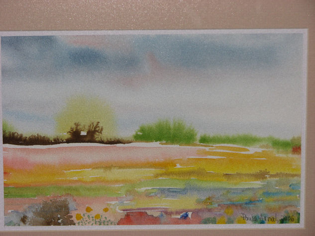 Nubes Watercolour Canvas Landscaping