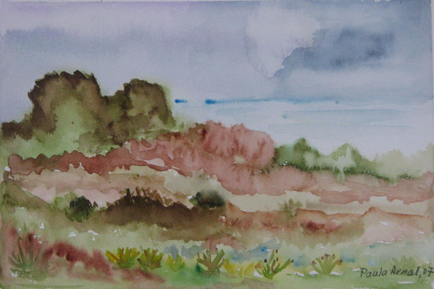 Vista al Mar Watercolour Paper Landscaping