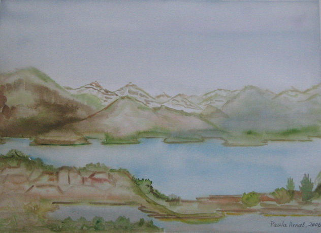 Lago en el sur de Chile