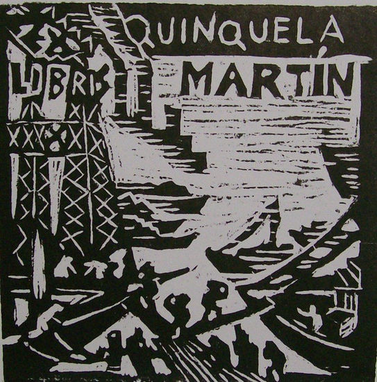 ex libris Quinquela Martin 