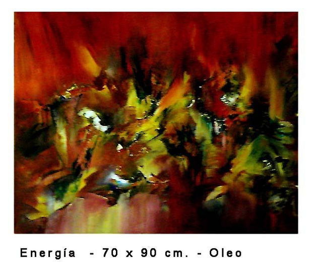 Energía Óleo Lienzo Otros