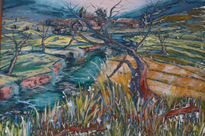 Paisaje con arbol