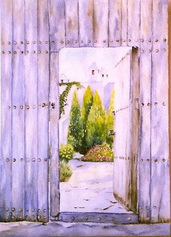 LA PUERTA GRANDE Watercolour Paper Landscaping