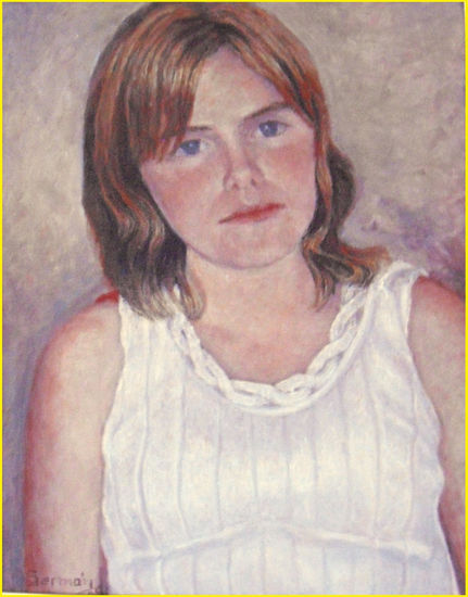 laura Óleo Lienzo Retrato