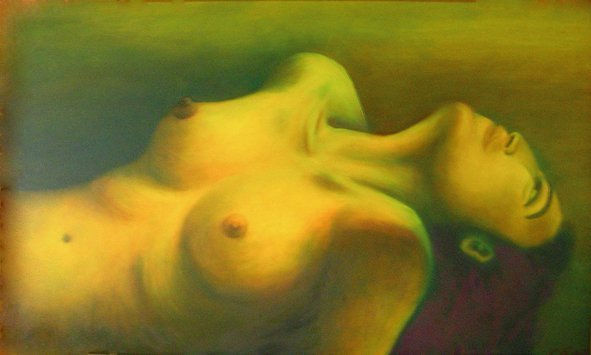 madre tierra Oil Canvas Nude Paintings